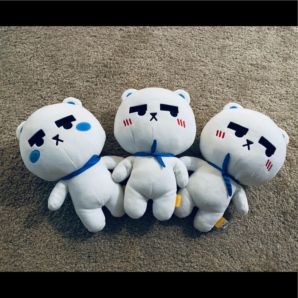 Plush Animals x 3